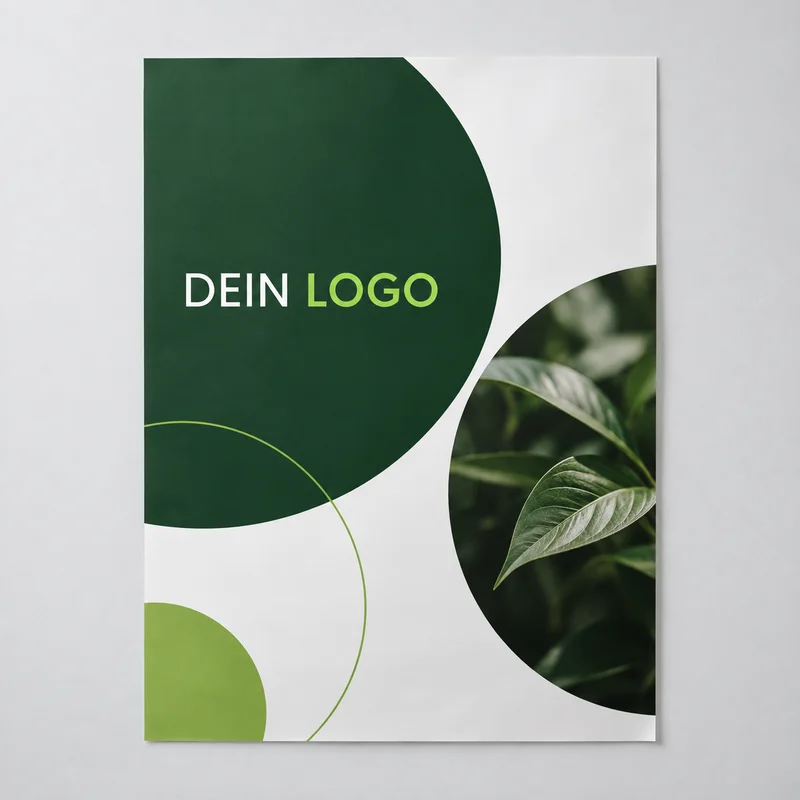 Illustratives Mockup: Plakate