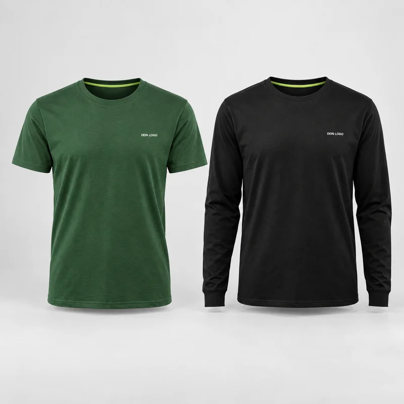 Illustratives Mockup: T-Shirts & Longsleeves