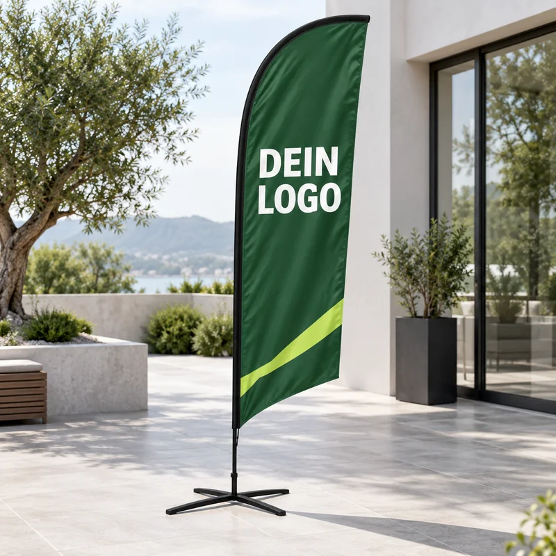 Illustratives Mockup: Beachflags